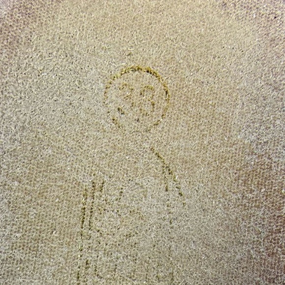 Beige Woven Wedge Sandals with Cork Heel EU 38 US 7.5 conversion - Picture 12 of 16